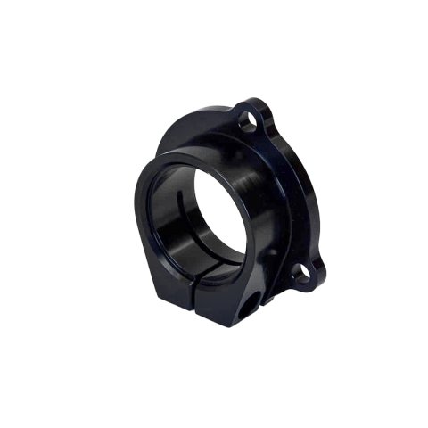 Fuel Pump Mount - Bolt-On - Aluminum - Black Anodized - Universal - Each