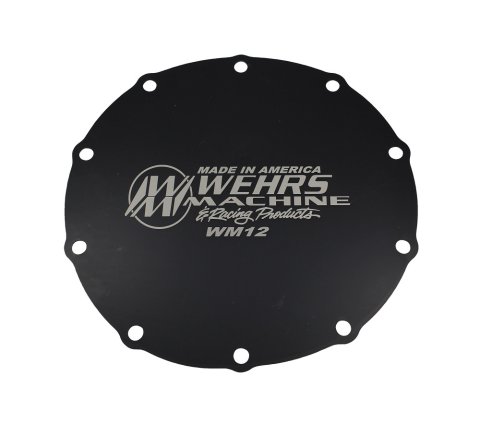 Rear End Blockoff - Aluminum - Black Anodized - Ford 9 in - Each