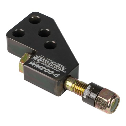 Shock Mount - Drop Mount - Bolt-On - 4 to 6 in Drop - Steel - Black Powder Coat - Each