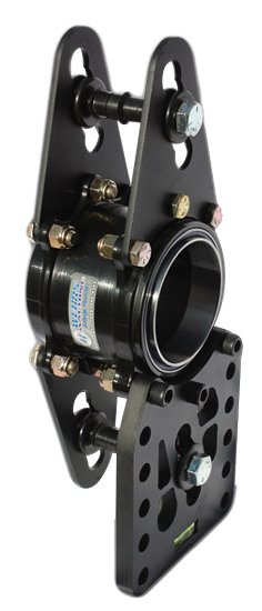 Birdcage - Driver / Passenger Side - 3.000 in ID Bearing - Double Bearing - Double Shear - Axle Clamps - Hardware Included - Steel - Black Powder Coat - Each