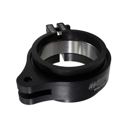 Suspension Limiter Chain Clamp - Bearing - Aluminum - Black Anodized - Each