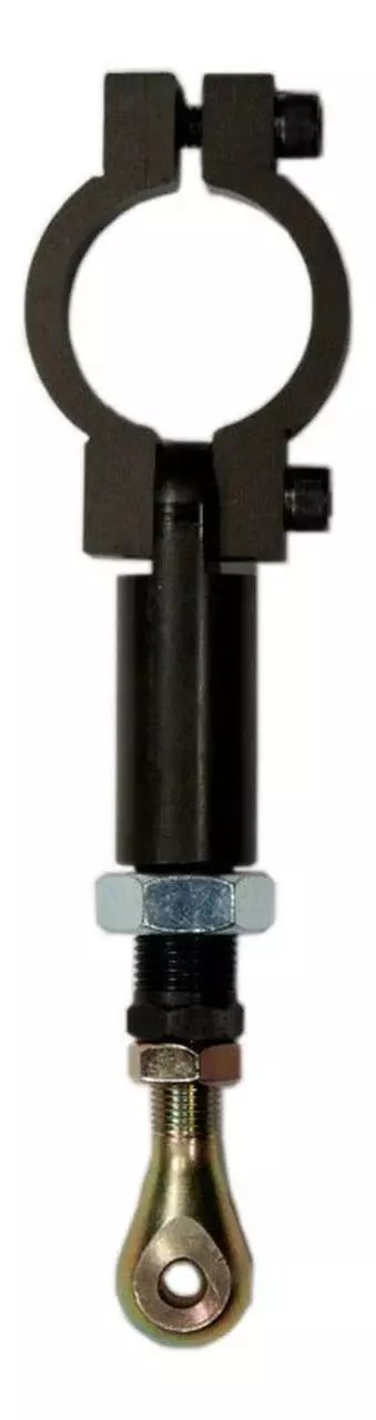 Suspension Limiter Chain Mount - Clamp-On - Steel - Black Oxide - 1-1/4 in OD Tube - Each