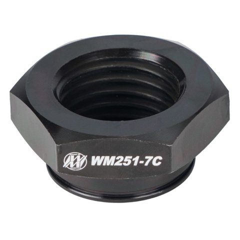 Lock Nut - O-Ring Included - Steel - Black Oxide - Wehrs Coarse Thread Spring Sliders - Each
