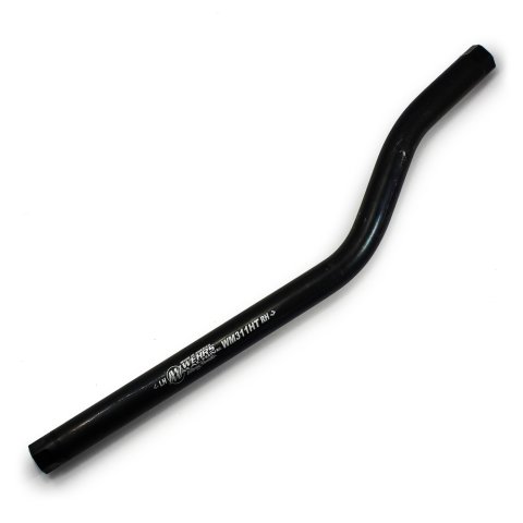 Tie Rod - Bent - Passenger Side - 0.875 in OD - 16 in Length - 5/8-18 in Thread - Steel - Black Powder Coat - Each