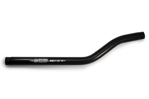 Tie Rod - Replacement - Bent - 0.875 in OD - 15 in Long - 5/8-18 in Thread - Steel - Black Powder Coat - Universal - Each