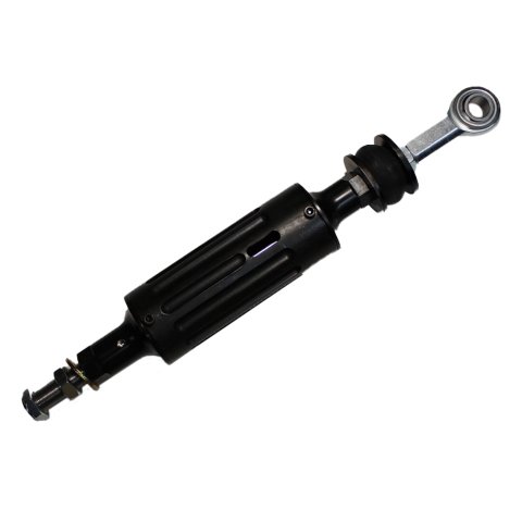 Torque Link - Bushing Style Pull Bar - Single Shaft - 16-1/2 in Long - Steel - Black Paint - Each