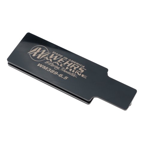 Spoiler Template Insert - Tech Slot - 6.5 in Spoilers - Aluminum - Black Anodized - Each