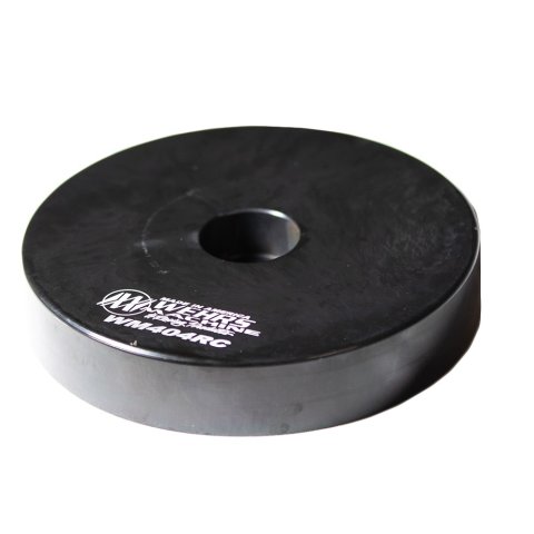 Spring Cup - Raised 1 in - 5 in Springs - Steel - Black Zinc Oxide - Universal - Each