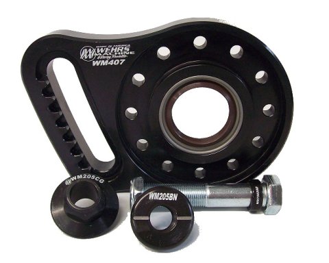 Panhard Bar Bracket - Pinion Mount - Bolt-On - Double Adjustable - Climber Gear / Hardware / Seal Included - Steel - Black Powder Coat - Quick Change - Kit
