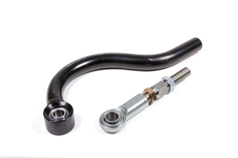 Panhard Bar - J-Style - Adjustable - 19 to 21 in Long - Spherical Rod Ends - Steel - Black Powder Coat - Universal - Each