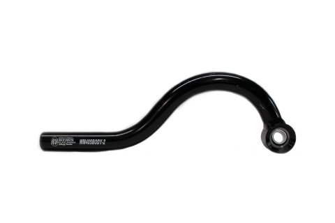 Panhard Bar - J-Style - Body Only - 15.5 in Long - 4 in Drop - Steel - Black Powder Coat - Universal - Each