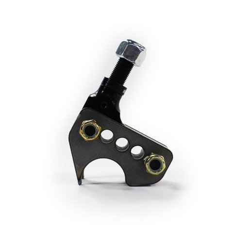 Shock Mount - Weld-On - Adjustable - Steel - Black Powder Coat - 1-1/4 in OD Tubing - Each