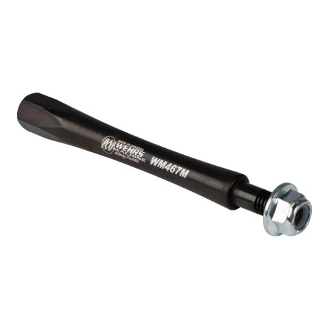Idler Arm Bolt - 12 mm x 1.25 Thread - 7.25 in Long - Hex Head - Steel - Black Oxide - Each