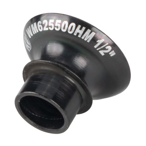 Rod End Bushing - 5/8 to 1/2 in Bore - High Misalignment - 0.500 in Long - Steel - Black Oxide - Each