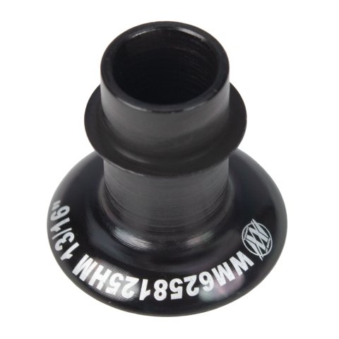 Rod End Bushing - 5/8 in to 1/2 in Bore - High Misalignment - 13/16 in Long - Steel - Black Oxide - Each