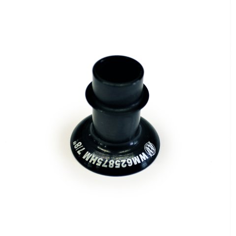 Rod End Bushing - 5/8 to 1/2 in Bore - High Misalignment - 0.875 in Long - Steel - Black Oxide - Each