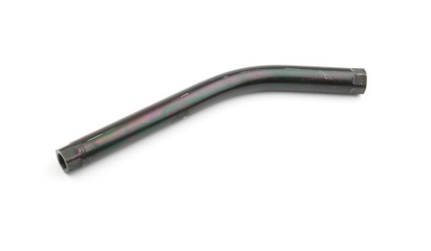 Suspension Tube - Bent - 1 in OD - 12 in Long - 5/8-18 in Female Thread - Steel - Black Oxide - Each