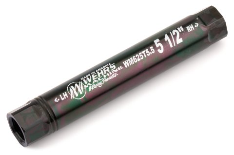 Suspension Tube - 0.875 in OD - 5.5 in Long - 5/8-18 in Female Thread - Steel - Black Oxide - Each