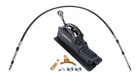 Shifter - Rock Crawler Sidewinder - Automatic - Floor Mount - Reverse Pattern - Reverse Guard - 5 ft Cable - Hardware Included - TH400 - Kit