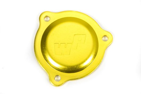 Gear Cover Bearing Cap - 3-Bolt - Aluminum - Gold Anodized - Winters Quick Change - Each