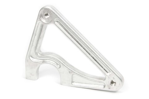Steering Arm - Driver Side - 3-1/4 in Bolt Span - 0.981 in Tie Rod Centerline - Aluminum - Natural - Sprint Car - Each