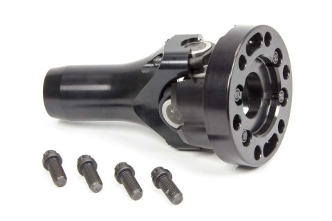 U-Joint Assembly - Hercules - 16 Spline to 4-Bolt Flange - Spicer Greasable 5-153X U-Joint - Aluminum - Kit