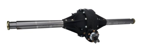 Rear Axle Assembly - 2-1/2 in GN Quick Change - 10 in Ring Gear - 4.86 Ratio - 60 in Wide - Centered - Thermal Coated - Aluminum Center - Pro Modified - Kit