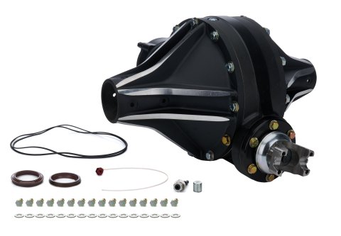 Rear Axle Assembly - No Tubes - Wide 5 Quick Change - 10 in Ring Gear - 4.86 Ratio Standard - Thermal Coated - Aluminum Center - Each