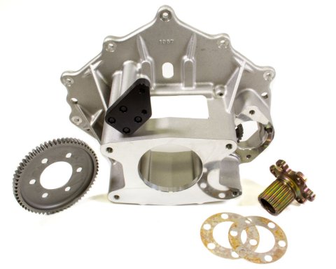 Bellhousing - 6-1/4 in Deep Housing - Idler Gear - 63 Tooth Ring Gear - Crank Coupler - HTD Gear - Shims - Aluminum - Natural - Chevy - Kit