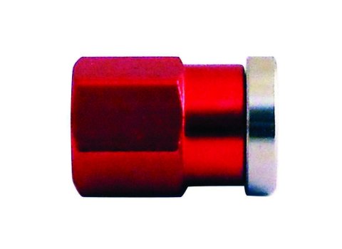 Nut - 3/8-16 in Thread - Aluminum - Red Anodized - Winters Quick Change Gear Covers - Each