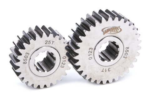 Quick Change Gear Set - 8500 Series - Set 3 - 10 Spline - 4.12 Ratios 5.11 / 3.32 - 4.86 Ratios 6.02 / 3.92 - Steel - Polished - Each