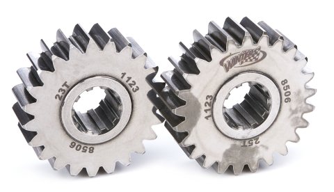 Quick Change Gear Set - 8500 Series - Set 6 - 10 Spline - 4.12 Ratios 4.48 / 3.79 - 4.86 Ratios 5.28 / 4.47 - Steel - Polished - Each