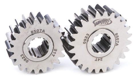 Quick Change Gear Set - 8500 Series - Set 7A - 10 Spline - 4.12 Ratios 4.71 / 3.61 - 4.86 Ratios 5.55 / 4.25 - Steel - Polished - Each