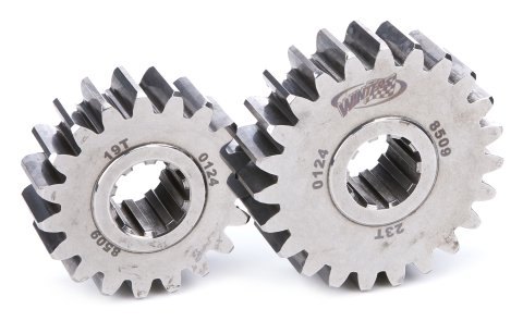 Quick Change Gear Set - 8500 Series - Set 9 - 10 Spline - 4.12 Ratios 4.99 / 3.40 - 4.86 Ratios 5.88 / 4.02 - Steel - Polished - Each
