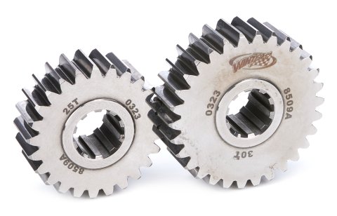 Quick Change Gear Set - 8500 Series - Set 9A - 10 Spline - 4.12 Ratios 4.94 / 3.43 - 4.86 Ratios 5.83 / 4.05 - Steel - Polished - Each