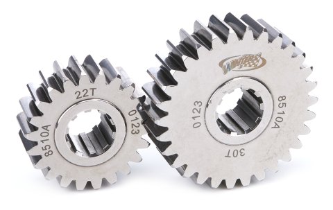 Quick Change Gear Set - 8500 Series - Set 10A - 10 Spline - 4.12 Ratios 5.62 / 3.02 - 4.86 Ratios 6.62 / 3.56 - Steel - Polished - Each