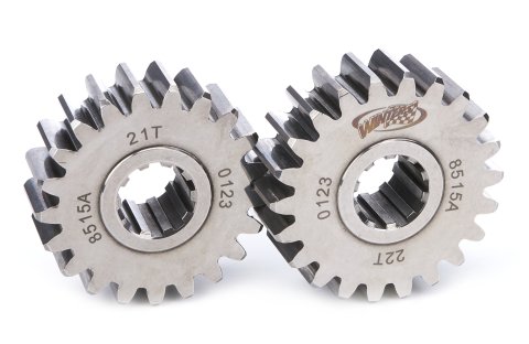 Quick Change Gear Set - 8500 Series - Set 15A - 10 Spline - 4.12 Ratios 4.32 / 3.93 - 4.86 Ratios 5.09 / 4.64 - Steel - Polished - Each