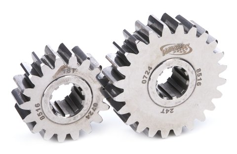 Quick Change Gear Set - 8500 Series - Set 16 - 10 Spline - 4.12 Ratios 5.49 / 3.09 - 4.86 Ratios 6.48 / 3.65 - Steel - Polished - Each