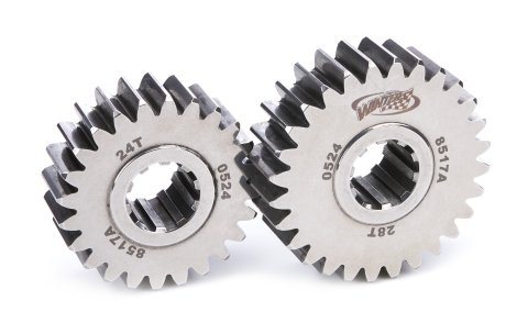Quick Change Gear Set - 8500 Series - Set 17A - 10 Spline - 4.12 Ratios 4.81 / 3.53 - 4.86 Ratios 5.67 / 4.17 - Steel - Polished - Each