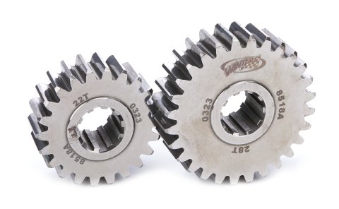 Quick Change Gear Set - 8500 Series - Set 18A - 10 Spline - 4.12 Ratios 5.24 / 3.24 - 4.86 Ratios 6.18 / 3.82 - Steel - Polished - Each