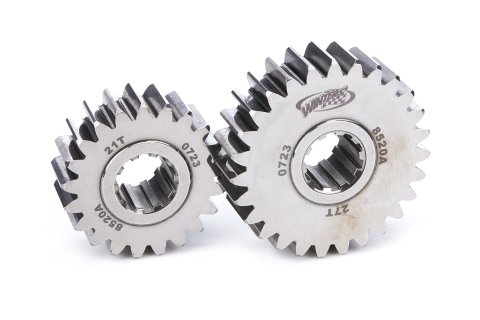 Quick Change Gear Set - 8500 Series - Set 20A - 10 Spline - 4.12 Ratios 5.30 / 3.20 - 4.86 Ratios 6.25 / 3.78 - Steel - Polished - Each