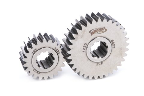 Quick Change Gear Set - 8500 Series - Set 23 - 10 Spline - 4.12 Ratios 6.18 / 2.75 - 4.86 Ratios 7.29 / 3.24 - Steel - Polished - Each