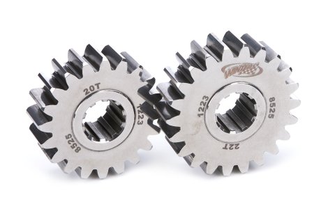 Quick Change Gear Set - 8500 Series - Set 25 - 10 Spline - 4.12 Ratios 4.53 / 3.75 - 4.86 Ratios 5.34 / 4.42 - Steel - Polished - Each