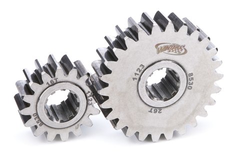 Quick Change Gear Set - 8500 Series - Set 30 - 10 Spline - 4.12 Ratios 6.70 / 2.54 - 4.86 Ratios 7.89 / 2.99 - Steel - Polished - Each