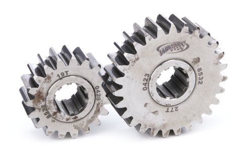 Quick Change Gear Set - 8500 Series - Set 32 - 10 Spline - 4.12 Ratios 5.86 / 2.90 - 4.86 Ratios 6.90 / 3.42 - Steel - Polished - Each