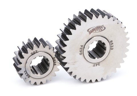 Quick Change Gear Set - 8500 Series - Set 33 - 10 Spline - 4.12 Ratios 7.00 / 2.42 - 4.86 Ratios 8.26 / 2.86 - Steel - Polished - Each