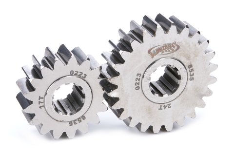 Quick Change Gear Set - 8500 Series - Set 35 - 10 Spline - 4.12 Ratios 5.82 / 2.92 - 4.86 Ratios 6.86 / 3.44 - Steel - Polished - Each