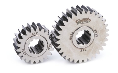 Quick Change Gear Set - 8500 Series - Set 37 - 10 Spline - 4.12 Ratios 6.08 / 2.79 - 4.86 Ratios 7.17 / 3.29 - Steel - Polished - Each