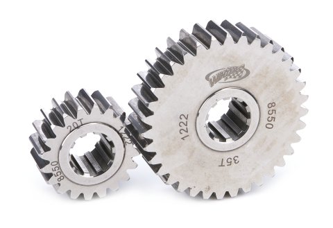 Quick Change Gear Set - 8500 Series - Set 50 - 10 Spline - 4.12 Ratios 7.21 / 2.35 - 4.86 Ratios 8.50 / 2.78 - Steel - Polished - Each