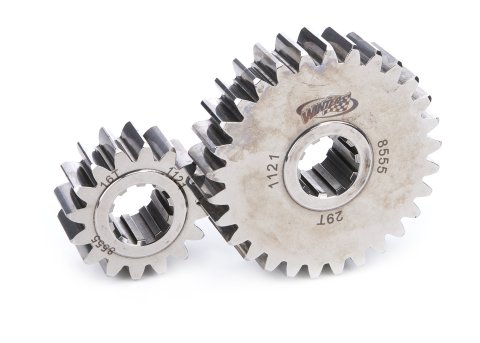 Quick Change Gear Set - 8500 Series - Set 55 - 10 Spline - 4.12 Ratios 7.47 / 2.27 - 4.86 Ratios 8.80 / 2.68 - Steel - Polished - Each